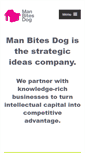 Mobile Screenshot of manbitesdog.com